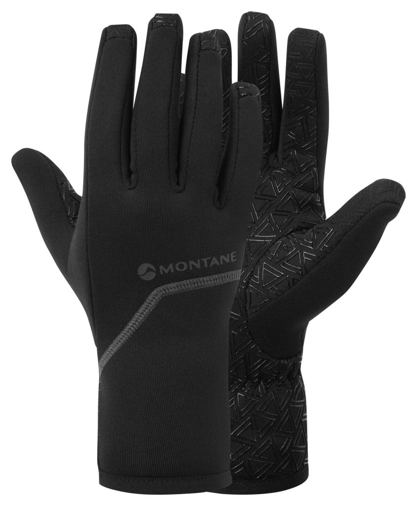 POWERSTRETCH PRO GRIPPY GLOVE-BLACK-M pánské rukavice černé